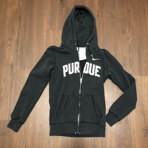 NIKE Purdue ZIP Up Sweatshirt